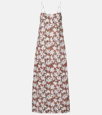 FAITHFULL ALSKAR FLORAL COTTON MAXI DRESS