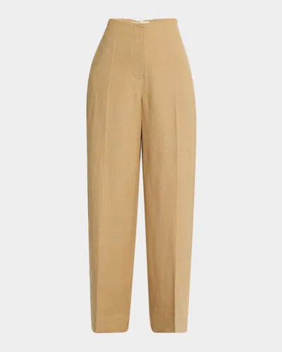 FAITHFULL THE BRAND LILIYA STRAIGHT-LEG TROUSERS