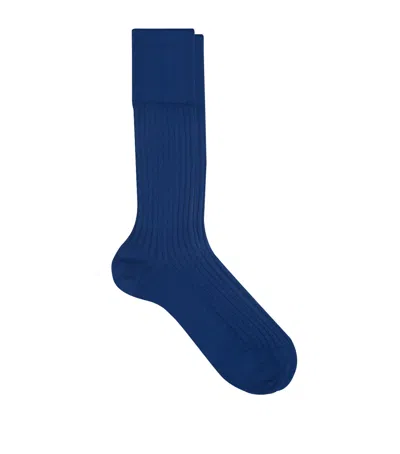 FALKE EGYPTIAN COTTON RIBBED SOCKS
