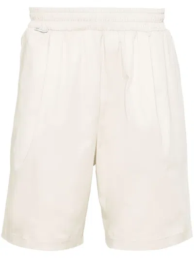 FAMILY FIRST ELASTICATED-WAIST POPLIN SHORTS