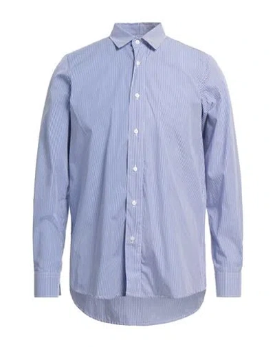 FAMILY FIRST FAMILY FIRST MILANO MAN SHIRT BLUE SIZE M COTTON