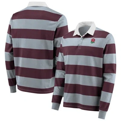 FANATICS ENGLAND RUGBY STRIPED SHIRT TOP TEE LONG SLEEVE MENS