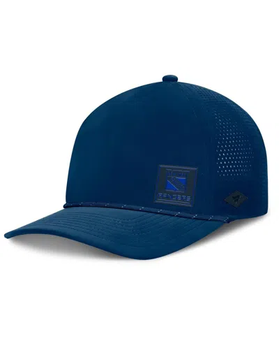 FANATICS MEN'S BLUE NEW YORK RANGERS CAPTAIN ROPE ADJUSTABLE HAT