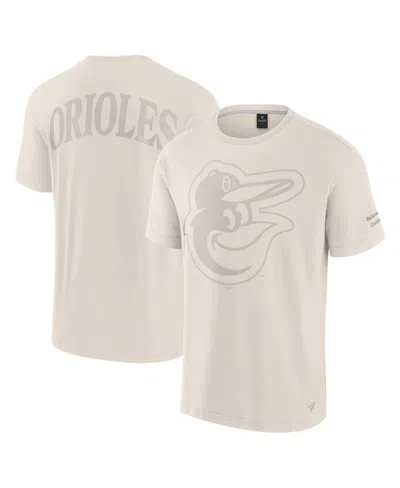 FANATICS MEN'S CREAM BALTIMORE ORIOLES ELEMENTS ICONIC T-SHIRT