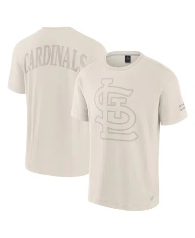 FANATICS MEN'S CREAM ST. LOUIS CARDINALS ELEMENTS ICONIC T-SHIRT