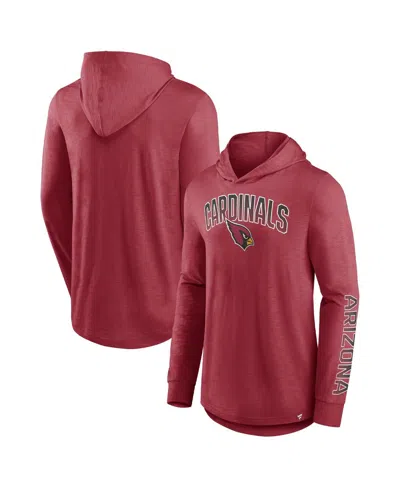 FANATICS MEN'S FANATICS CARDINAL ARIZONA CARDINALS FRONT RUNNER PULLOVER HOODIE