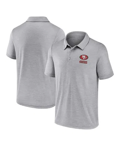 FANATICS MEN'S GRAY SAN FRANCISCO 49ERS MAKING WAVES POLO