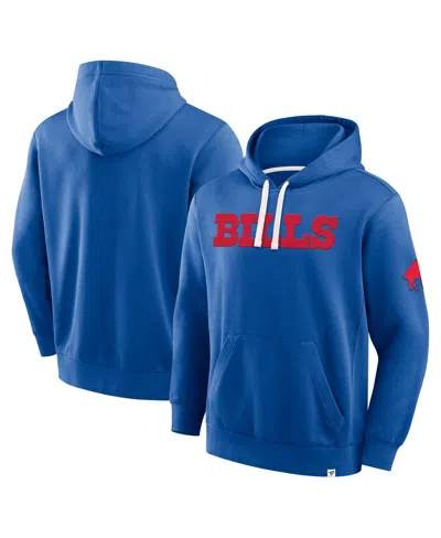 FANATICS MEN'S ROYAL BUFFALO BILLS NEW HORIZONS HERITAGE PULLOVER HOODIE