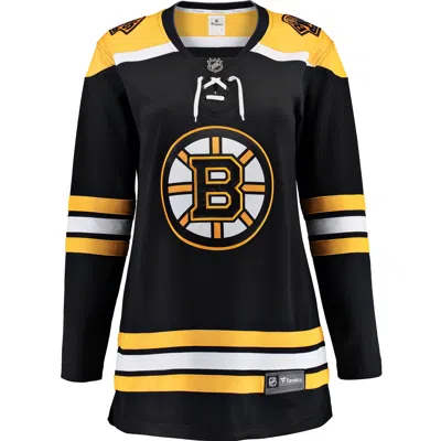 FANATICS NHL BOSTON BRUINS FANATICS BRANDED HOME BREAKAWAY JERSEY SHIRT WOMENS