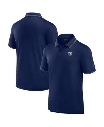 FANATICS SIGNATURE MEN'S FANATICS SIGNATURE NAVY CHICAGO BEARS PIQUE POLO SHIRT