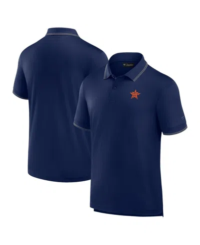 FANATICS SIGNATURE MEN'S FANATICS SIGNATURE NAVY HOUSTON ASTROS PIQUE POLO SHIRT
