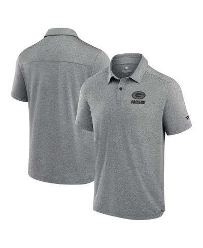 FANATICS SIGNATURE MEN'S BAY PACKERS FRONT OFFICE TECH POLO SHIRT