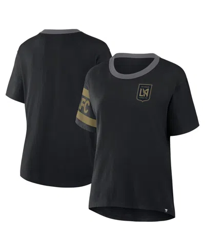 FANATICS WOMEN'S BLACK LAFC DEFENDER PAIRING LEGACY T-SHIRT