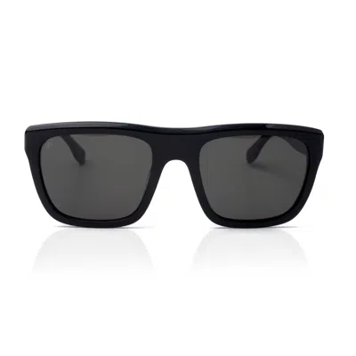 FAOS CONCEPT MEN'S DELOS IN EREVOS BLACK WITH SHADE GREY LENSES