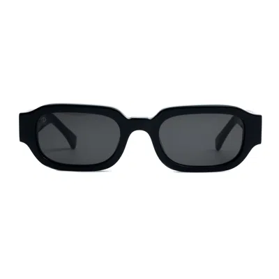FAOS CONCEPT MEN'S MYKONOS IN EREVOS BLACK WITH SHADE GREY LENSES