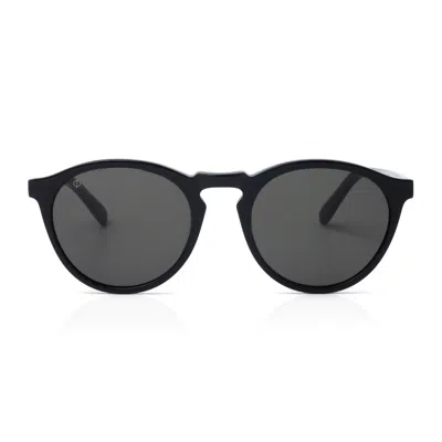 FAOS CONCEPT MEN'S TINOS IN EREVOS BLACK WITH SHADE GREY LENSES