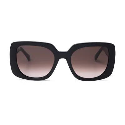 FAOS CONCEPT WOMEN'S RHODES IN EREVOS BLACK WITH PURPLE GRADIENT LENSES