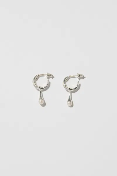 FARIS FARIS TWIST PERLA HOOP