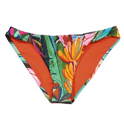 FARM RIO FARM RIO BANANA FOLIAGE PRINT BIKINI BOTTOMS