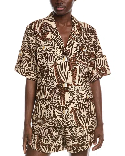FARM RIO FARM RIO SAFARI SAND SHIRT