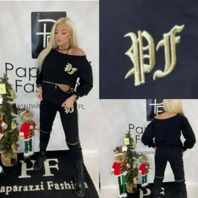 FASHION WOMEN FASHION SPORTSWEAR SUIT SET PAPARAZZI FASHION 3262 AUTHENTIC