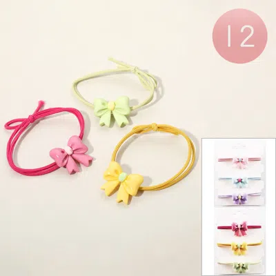FASHNZFAB 12 SET OF 3 - BOW HAIRBAND SET