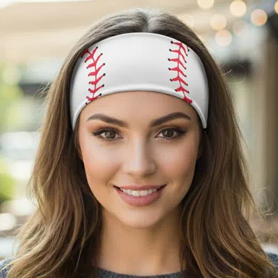FASHNZFAB BASEBALL GAME DAY SPORTY PRINT STRETCH HEADBAND