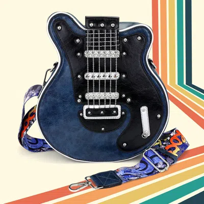 FASHNZFAB ELECTRONIC GUITAR SHAPED CROSSBODY BAG