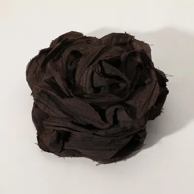 FASHNZFAB FABRIC FLOWER PIN BROOCH / HAIR CLIP
