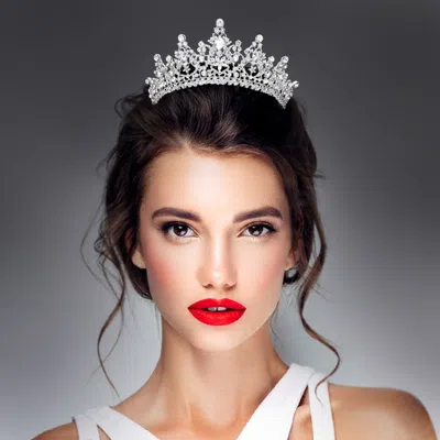 FASHNZFAB FLORAL LEAF PRINCESS TIARA