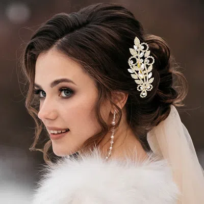 FASHNZFAB MARQUISE ROUND STONE HARI COMB