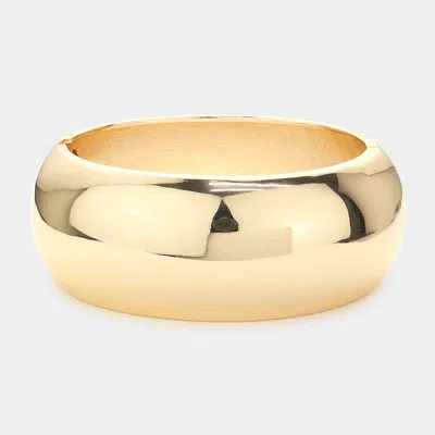 FASHNZFAB METAL BANGLE HINGED BRACELET