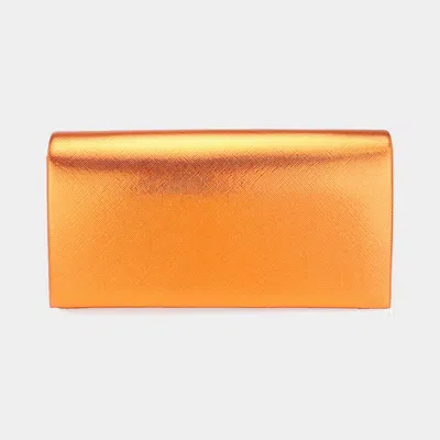 FASHNZFAB METALLIC CLUTCH BAG / CROSSBODY BAG