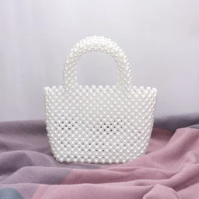 FASHNZFAB MINI PEARL TOTE BAG