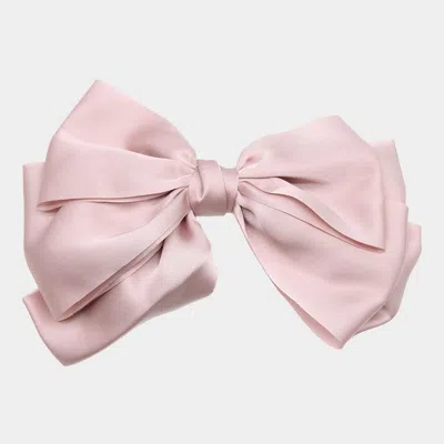 FASHNZFAB OVERSIZED BOW BARRETTE