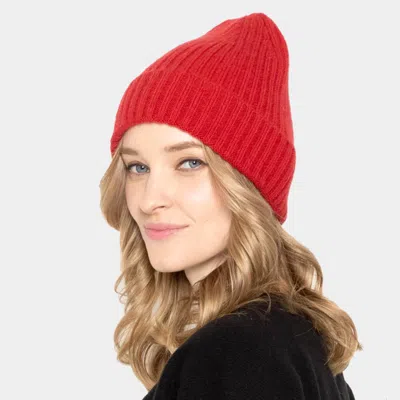 FASHNZFAB SOLID RIBBED CUFF BEANIE HAT