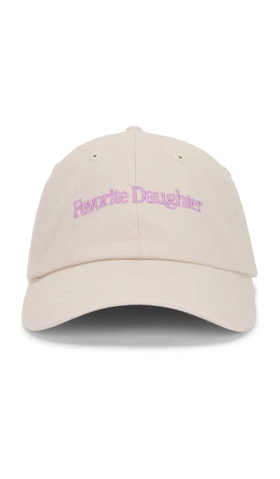 FAVORITE DAUGHTER CLASSIC LOGO BASEBALL HAT