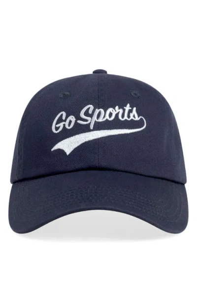 FAVORITE DAUGHTER FAVORITE DAUGHTER GO SPORTS COTTON TWILL ADJUSTABLE BASEBALL CAP