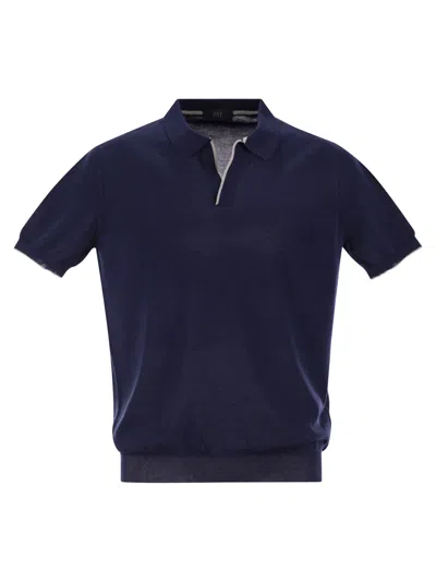FAY FAY MEN COTTON BUTTONLESS POLO SHIRT