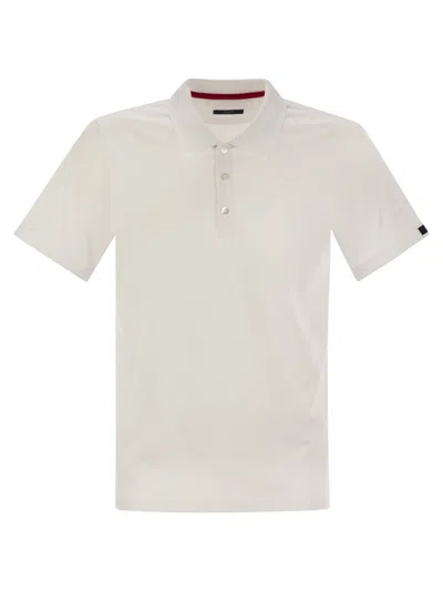 FAY FAY MEN SHORT-SLEEVED COTTON POLO SHIRT