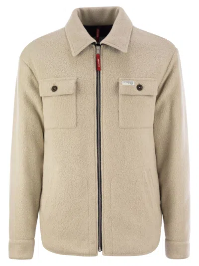 FAY FAY MEN WOOL OVER SHIRT - FAY ARCHIVE
