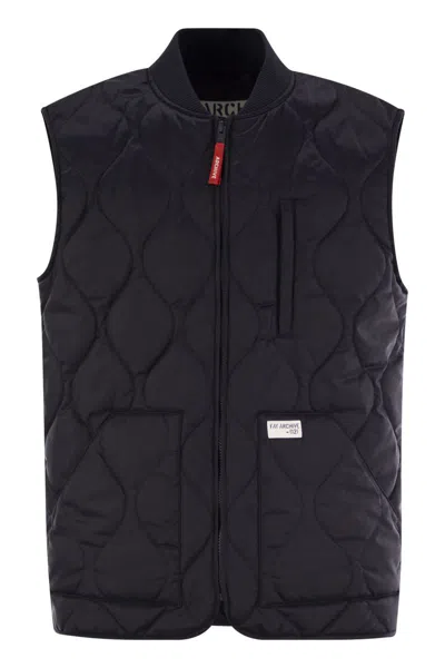 FAY FAY QUILTED VEST - FAY ARCHIVE