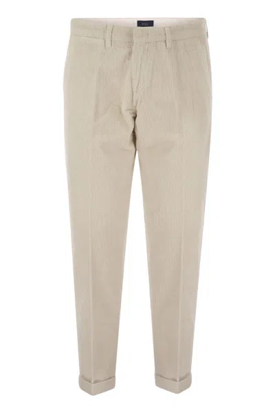 FAY FAY SLIM CORDUROY TROUSERS