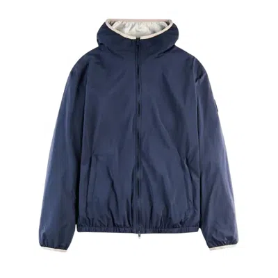 FAY WATERPROOF JACKETS MAN FAY - SUPERLIGHT NYLON WINDBREAKER - BLUE