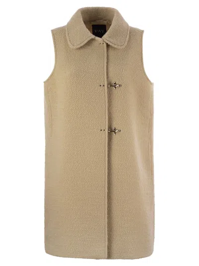 FAY FAY WOMEN WOOL VEST