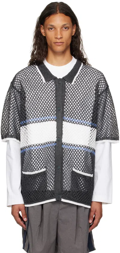 F/CE BLACK STRIPED SHIRT