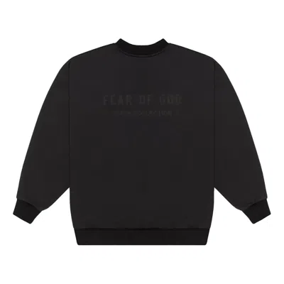 FEAR OF GOD Fear of God Back Logo Crewneck Sweatshirt 'Black'