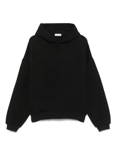 FEAR OF GOD COTTON ETERNAL SWEATSHIRT WITH EMBOSSED LOGO