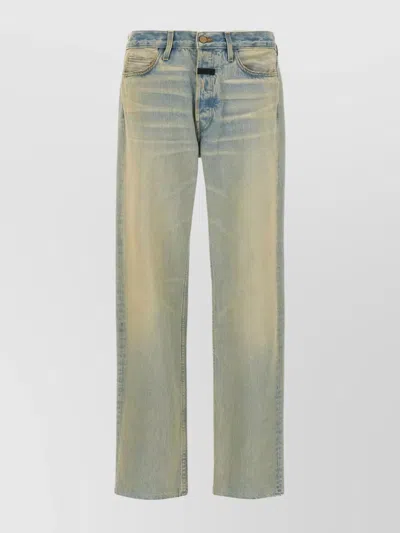 FEAR OF GOD DENIM STRAIGHT-LEG JEANS