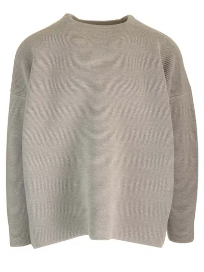 FEAR OF GOD OTTOMAN WOOL SWEATER SWEATSHIRTS GREY